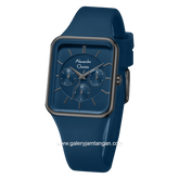 Alexandre Christie AC 2744 BF Navy Multifunction Rubber Strap